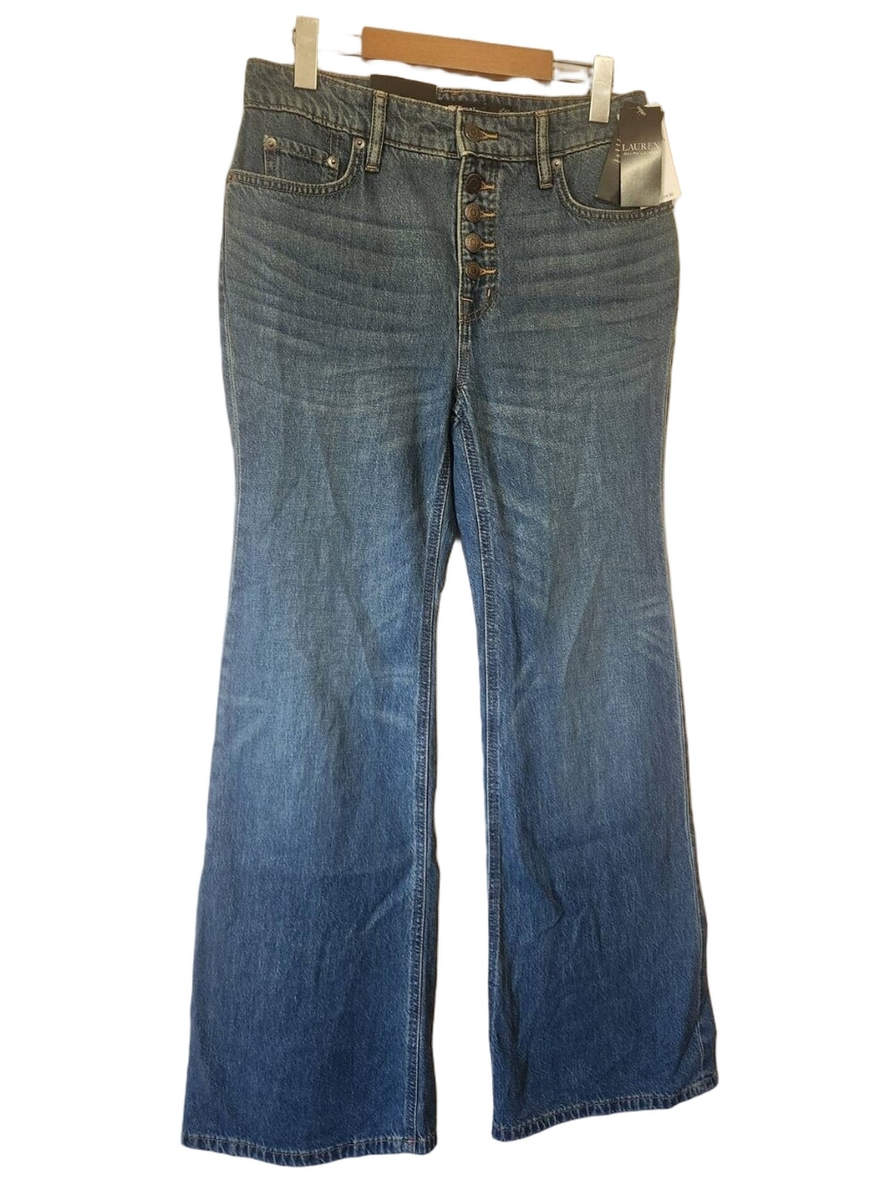 Lauren Ralph Lauren High-Rise Flare Jeans | 27 / 4 | 2024 Collection NWT - Picture 3 of 12